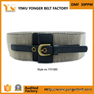 Fashion Wide Women Factory Wholesale Spandex Elastic Waist Belt